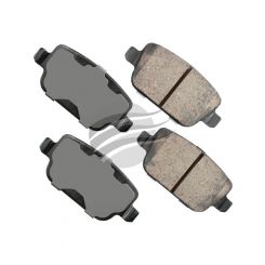 Akebono Euro Ultra-Premium Ceramic Rear Disc Brake Pad Set