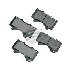 Akebono ProAct Ultra-Premium Ceramic Front Disc Brake Pad Set