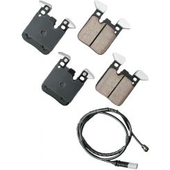 Akebono Euro Ultra-Premium Ceramic Rear Disc Brake Pad Set
