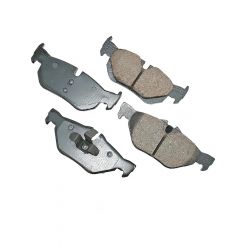 Akebono Euro Ultra-Premium Ceramic Rear Disc Brake Pad Set