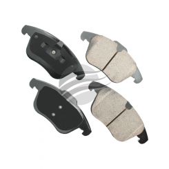 Akebono Euro Ultra-Premium Ceramic Front Disc Brake Pad Set