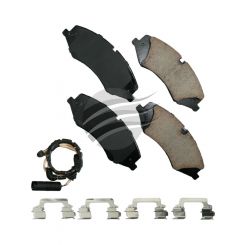 Akebono Euro Ultra-Premium Ceramic Front Disc Brake Pad Set