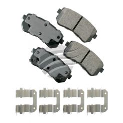 Akebono ProAct Ultra-Premium Ceramic Front Disc Brake Pad Set