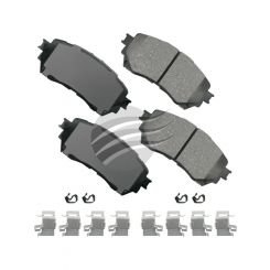 Akebono ProAct Ultra-Premium Ceramic Front Disc Brake Pad Set