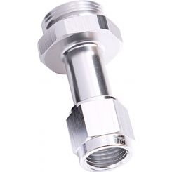 Aeroflow Carburettor Adapter Female -8AN Silver For Holley