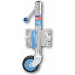ARK 6" Standard Jockey Wheels Solid Rubber U-Bolt Swivel Sidewinder