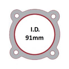 Aunger 3 1/2" 4 Bolt Exhaust Gasket