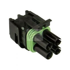 Carroll Connector 1 Female Weather Pack 4 Pin Square For ECH5798