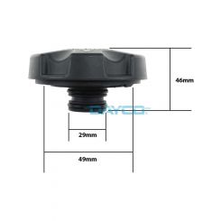 Dayco Coolant Expansion and Recovery Tank Radiator Cap