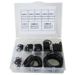 Aeroflow EPR Rubber O-Ring Kit Contains 10 of each -3 to -20