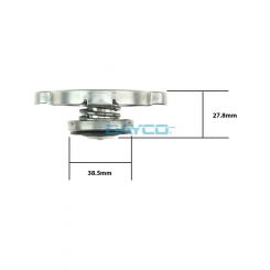 Dayco Coolant Expansion and Recovery Tank Radiator Cap