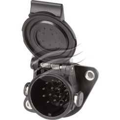 Trail-Link H/D 15 Pin H/D SAE/ Euro Socket Plastic w/ Terminals & Boot