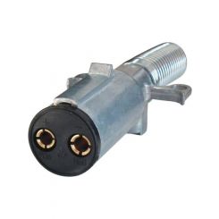 Trail-Link 2 Pole Auxiliary Plug 200 Amp Metal w/ Spring Guard