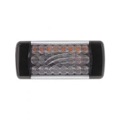 Ignite LED Stop, Tail, Indicator Lamp 10-30V Base Mount with Clips