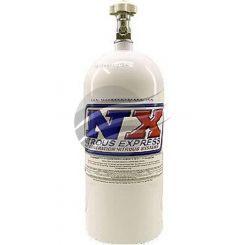 Nitrous Express Nitrous Oxide Bottle 15 lb Aluminum White Powder Coat