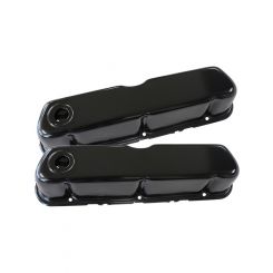 Aeroflow Black Steel Valve Covers For Ford 289-302-351 Windsor