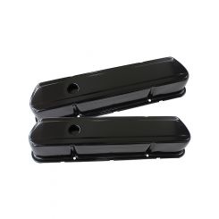 Aeroflow Black Steel Valve Covers Suit Holden 253-308 Without Logo