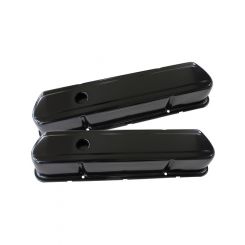 Aeroflow Black Steel Valve Covers Suit Holden 253-308 Without Logo