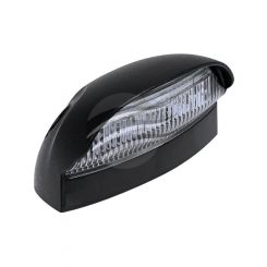 Ignite LED Licence Plate Lamp 10-30V Black Housing Blister Pack