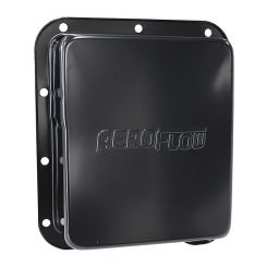 Aeroflow Black Transmission Pan For Ford C4, Deep Pan