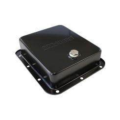 Aeroflow Black Transmission Pan For Ford C4, Deep Pan
