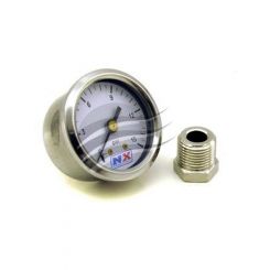 NX Express Pressure Gauge 0 - 15psi with Adaptor