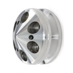 Proflow Pulley, V-Belt Alternator GM, 1-Groove with Hardware, Polis