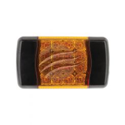 Ignite LED Rear Direction Indicator Lamp 10-30V Base Mount w/ Clips