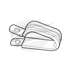 Jayair Saddle Dual Hose Clamp