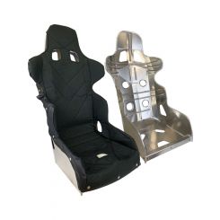 Proforce Seat, Aluminium Seat 65 series Road Race with Cloth Cover Black