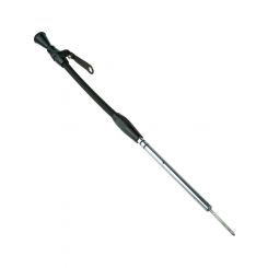 Proflow Engine Dipstick, Braided Stainless Steel Black, Billet H