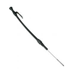 Proflow Engine Dipstick, Braided Stainless Steel Black, Billet H