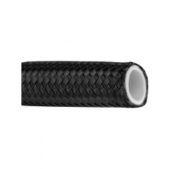 Proflow Black Stainless Steel Braided PTFE Hose -08AN 5 Metre