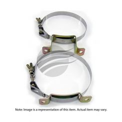 NX Express Stainless Steel Bottle Brackets 5lb