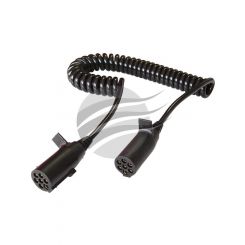 Trail-Link H/D Suzi Coil 7 Core 3.6m w/ SAE / Euro Plugs Short Tail