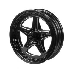 Street Pro ll Convo Pro Wheel Black 15x4 Bolt Pattern 5x4.50 For Ford