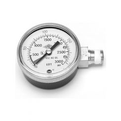 Dedenbear Pressure Gauge 0-3000 psi Mechanical Analog 2 in Diameter 1/4 i
