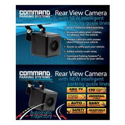 Command Go Box Style Reversing Camera with Auto Trajectory Lines