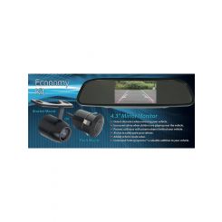 Command Go OE Style Mirror Monitor with 4 Screw Mounting Bracket