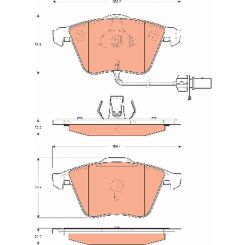 TRW Brake Pads