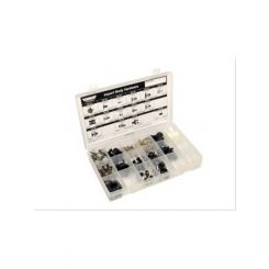 Dorman Body Fasteners Import Body Hardware 195-piece Plastic Black Kit
