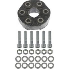 Dorman Driveshaft Coupler Rubber Steel Black For BMW Chevy