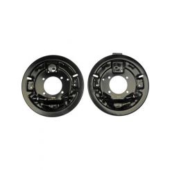 Dorman Drum Brake Backing Plates Rear Steel Black For Chevy GMC Pair