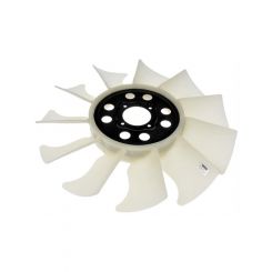 Dorman Fans Mechanical 10 Blades Black White Plastic 18.150" For Ford