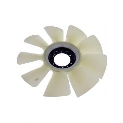Dorman Fans Mechanical 9 Blades Black White Plastic 25.990" For Dodge