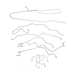 Dorman Brake Hydraulic Line Kit Front Rear Stainless Steel For Dodge