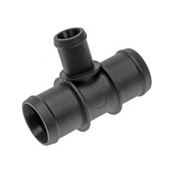 Dorman Heater Hose Connector Tee Plastic Black
