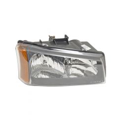 Dorman Headlight Assemblies Amber Clear Lens Chrome Sold Individually