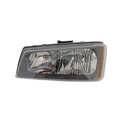 Dorman Headlight Assemblies Amber Clear Lens Chrome Sold Individually