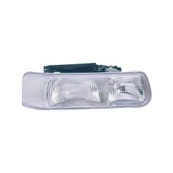 Dorman Headlight Assembly Clear Lens Chrome Driver Side For Chevrolet